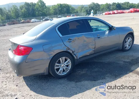 2011 Infiniti G37X z USA, uszkodzony, nr VIN JN1CV6ARXBM403464